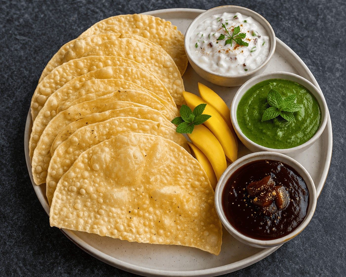 Condiments Platter